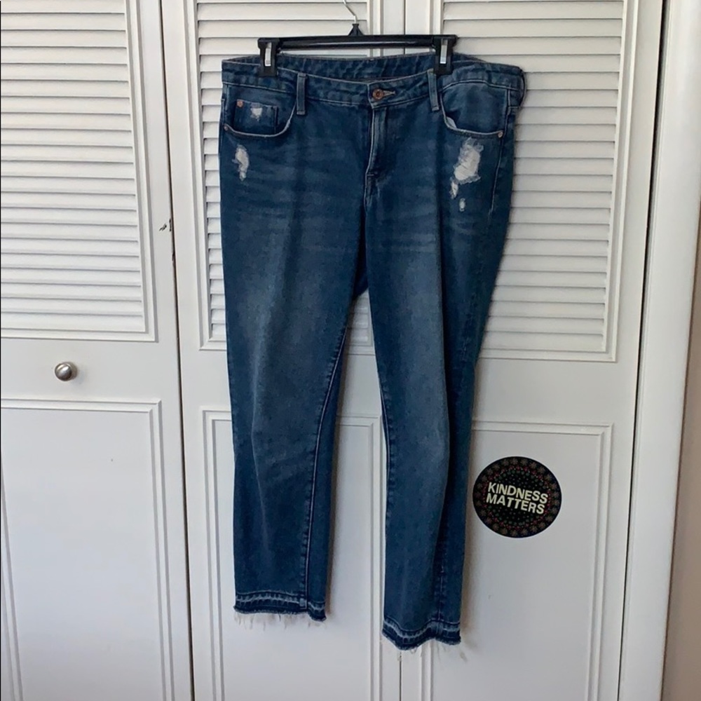 Low waist ankle jeans size 30